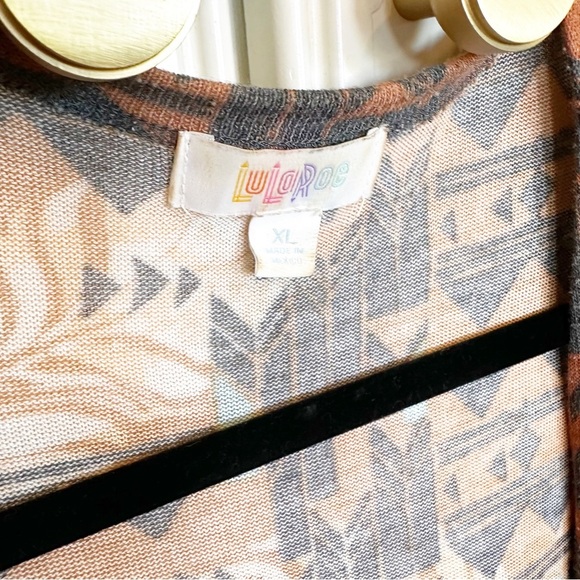 Lularoe Women’s XL Festival Long Arizona Native Aztec Print Duster Open Cardigan - Picture 2 of 7